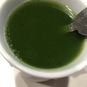 片栗粉で、抹茶のくず湯（全工程写真あり）